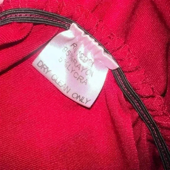 ICU Y2K Style Formal Dress / Size M / Red - Picture 9 of 11